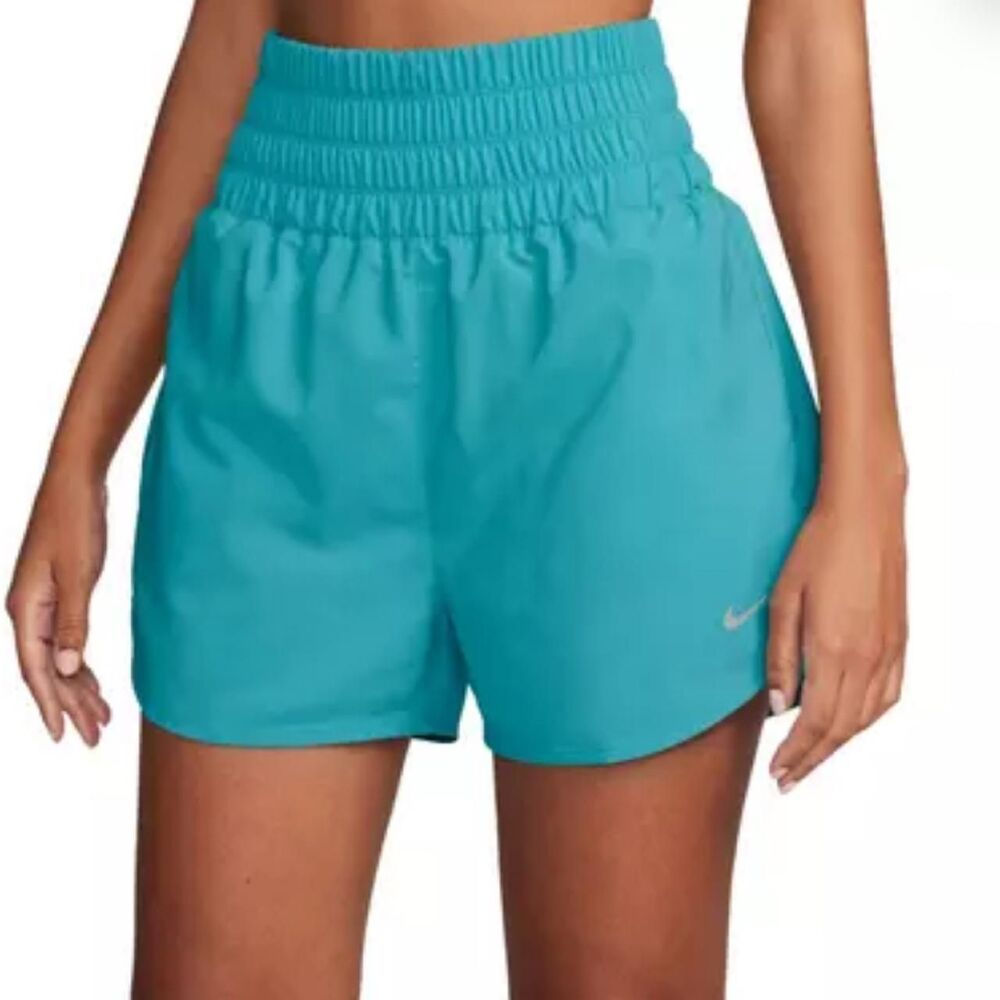 Nike Women's Blue and Green Shorts